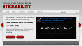 What Stick-ability.com website looked like in 2015 (8 years ago)