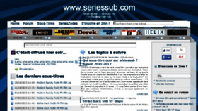 What Seriessub.com website looked like in 2015 (8 years ago)