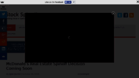 What Stockspinoffs.com website looked like in 2015 (8 years ago)