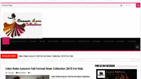 What Summerlawncollection.com website looked like in 2015 (8 years ago)