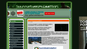 What Suunnistussimulaattori.net website looked like in 2015 (8 years ago)