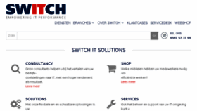 What Switch.nl website looked like in 2015 (8 years ago)