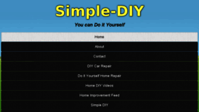 What Simple-diy.com website looked like in 2015 (8 years ago)