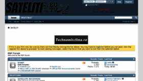 What Sateliti.eu website looked like in 2015 (8 years ago)