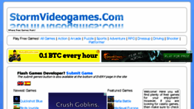 What Stormvideogames.com website looked like in 2015 (8 years ago)