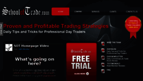 What Schooloftrade.com website looked like in 2015 (8 years ago)
