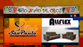 What Saojoaodecruz.com.br website looked like in 2015 (8 years ago)