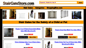 What Stairgatestore.com website looked like in 2015 (8 years ago)