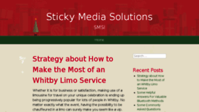 What Stickymediasolutions.com website looked like in 2015 (8 years ago)