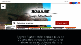 What Secret-planet.com website looked like in 2015 (8 years ago)