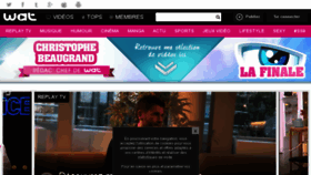 What S.wat.tv website looked like in 2015 (8 years ago)