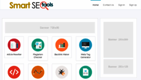 What Smartseo.tools website looked like in 2015 (10 years ago)
