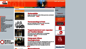 What Stadt-roth.de website looked like in 2015 (8 years ago)