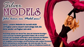 What Silvermodels.de website looked like in 2015 (8 years ago)
