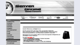 What Server-drome.net website looked like in 2015 (8 years ago)