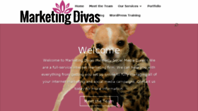 What Socialmediadivas.ca website looked like in 2015 (8 years ago)