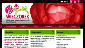 What Szkolkawieczorek.eu website looked like in 2015 (8 years ago)