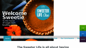What Sweeterlifeclub.com website looked like in 2015 (8 years ago)
