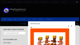 What Staytuned.co.in website looked like in 2015 (8 years ago)