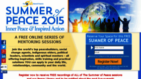 What Summerofpeace.net website looked like in 2015 (8 years ago)