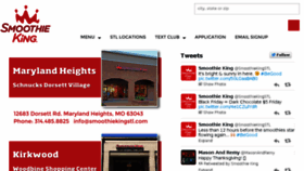 What Smoothiekingstl.com website looked like in 2015 (8 years ago)