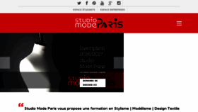 What Studiomode.fr website looked like in 2015 (8 years ago)