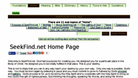 What Seekfind.net website looked like in 2015 (8 years ago)