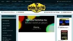 What Stockholmsfiske.se website looked like in 2015 (8 years ago)