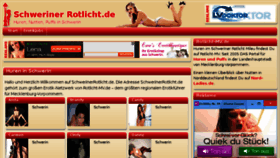 What Schwerinerrotlicht.de website looked like in 2015 (8 years ago)