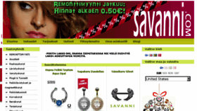 What Savanni.com website looked like in 2015 (8 years ago)