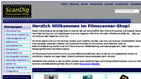 What Scandig.de website looked like in 2015 (8 years ago)