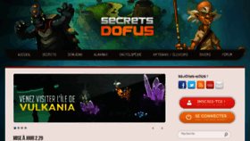 What Secrets-dofus.fr website looked like in 2015 (8 years ago)
