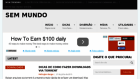 What Semmundo.com website looked like in 2015 (8 years ago)