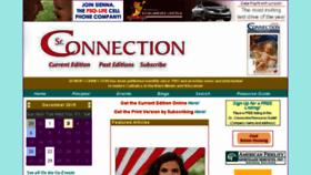 What Seniorconnectionnewspaper.com website looked like in 2015 (8 years ago)