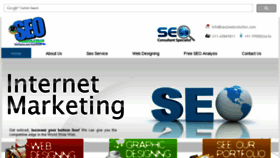 What Seo2websolution.com website looked like in 2015 (8 years ago)