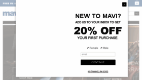 What Shopmavi.com website looked like in 2015 (8 years ago)
