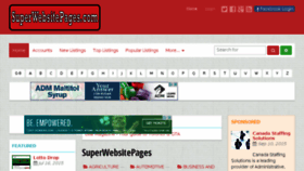 What Superwebsitepages.com website looked like in 2015 (8 years ago)