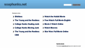 What Soaphunks.net website looked like in 2015 (8 years ago)