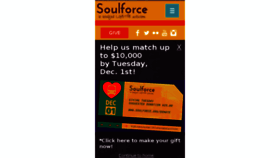 What Soulforce.org website looked like in 2015 (8 years ago)