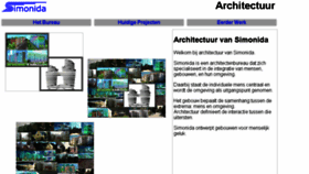 What Simonida.nl website looked like in 2015 (8 years ago)