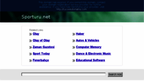 What Sporturu.net website looked like in 2015 (8 years ago)