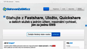 What Stahovanizasms.cz website looked like in 2015 (8 years ago)