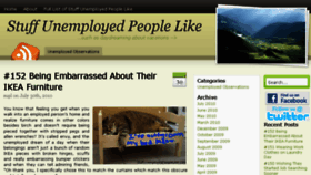 What Stuffunemployedpeoplelike.com website looked like in 2015 (8 years ago)