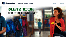 What Soennecken.de website looked like in 2015 (8 years ago)