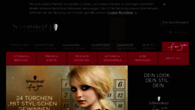 What Schwarzkopfforyou.de website looked like in 2015 (8 years ago)