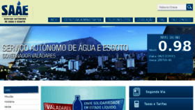 What Saaegoval.com.br website looked like in 2015 (8 years ago)