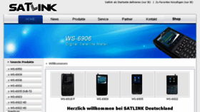 What Satlink-deutschland.de website looked like in 2015 (8 years ago)