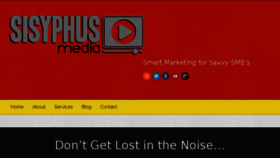 What Sisyphusmedia.com website looked like in 2015 (8 years ago)