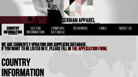 What Serbianapparel.com website looked like in 2015 (9 years ago)