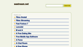 What Sastream.net website looked like in 2015 (8 years ago)